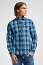 Koszula Męska Lee Regular Shirt Rivet Navy Ombre Plaid 112363664