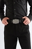 Pasek Męski Wrangler Western Belt Black 112387404
