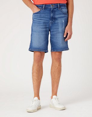 Szorty Męskie Wrangler Frontier Short Be Cool W16WYLZ91