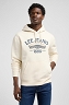 Bluza Męska Lee Big Logo Hoodie Ecru 112370452