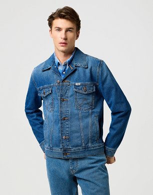Kurtka Męska Wrangler Denim Jacket Mystic 112371358