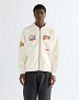 Bluza Męska Wrangler Graphic Zip Hoodie Bright White 112387047