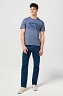 Koszulka Męska Wrangler Americana Tee Grisaille 112371414