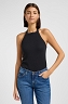 Koszulka Damska Lee Open Back Halter Top Unionall Black 112363638