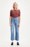Spodnie Damskie Levi`s® Ribcage Straight Ankle Light Indigo Worn In 72693-0130