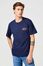Koszulka Męska Wrangler Small Graphic Tee Navy 112362354