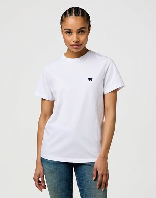Koszulka Damska Wrangler Sign Off Tee White 112373024