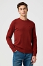 Sweter Męski Wrangler Knit Sweater Fired Brick 112371537
