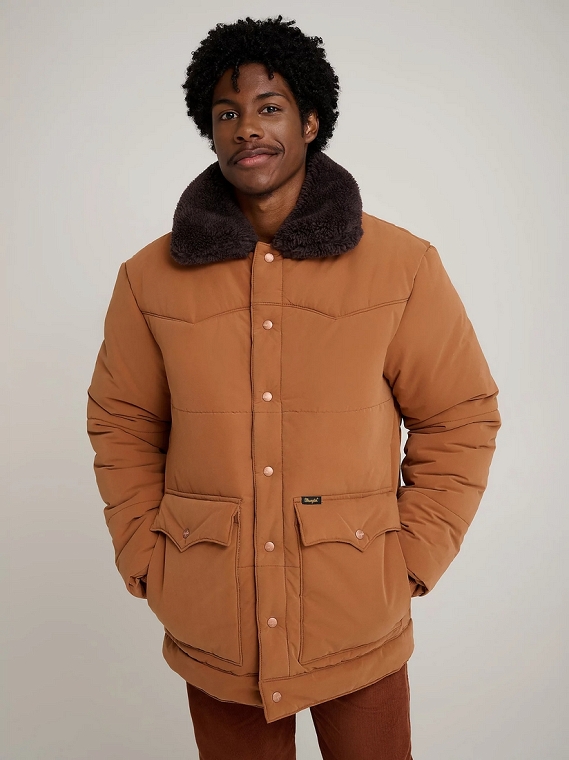 Kurtka Męska Wrangler Hopper Jacket Arganoil 112378521