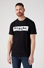 T-shirt Męski Wrangler Tee Black W70SEE100