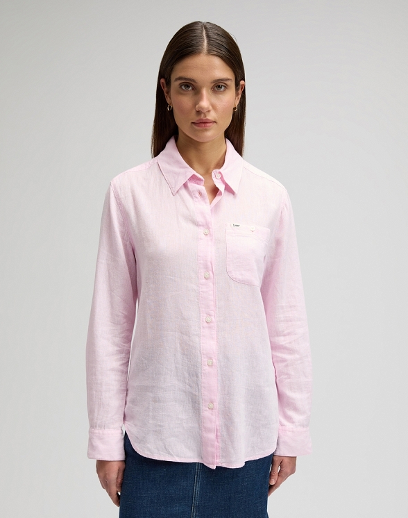 Koszula Damska Lee All Purpose Shirt Icy Pink 112378746