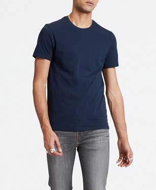 T-shirt LEVI`S® Slim 2 Pack Crewneck DRESS BlueS 79541-0002