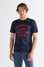 Koszulka Męska Wrangler Americana Tee Navy 112378504