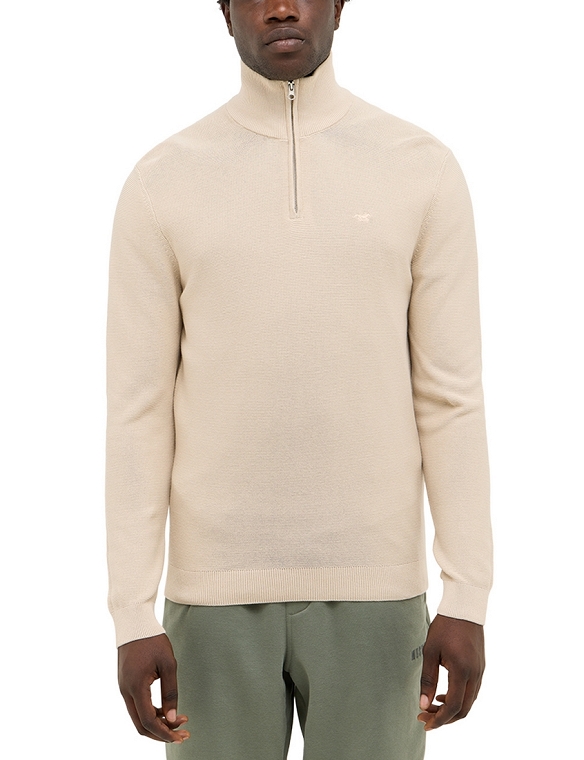 Sweter Męski Mustang Style Everett Oatmeal 1016846-4092
