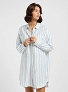 Sukienka Damska Lee Relaxed Shirt Dress Stream Blue Stripe 112363471
