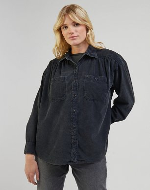 Koszula Damska Lee Frontier Shirt Charcoal L46TMRA75