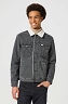 Kurtka Męska Wrangler Sherpa Jacket Jet Wash 112355043