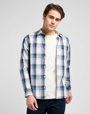 Koszula Męska Lee Lee Button Down Vintage Blue Ombre 112370544