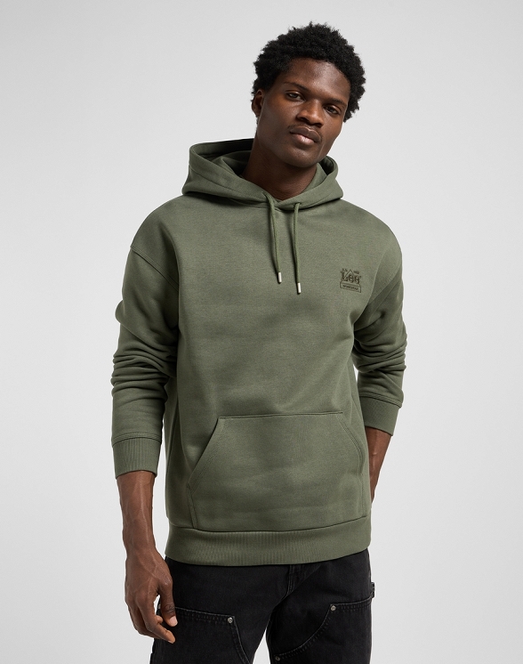 Bluza Męska Lee Ww Essential Hoodie Oak Moss 112372358