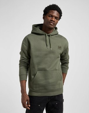 Bluza Męska Lee Ww Essential Hoodie Oak Moss 112372358