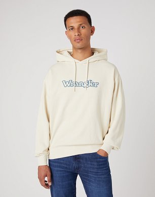 Bluza Męska Wrangler Graphic Hoodie Turtledove W674I3C23