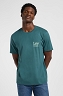 Koszulka Męska Lee Subtle Logo Tee Evergreen 112365457