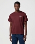 Koszulka Męska Wrangler Graphic Tee Decadent Chocolate 112371419