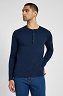 Koszulka Męska Lee Ls Henley Inky Blue 112355567