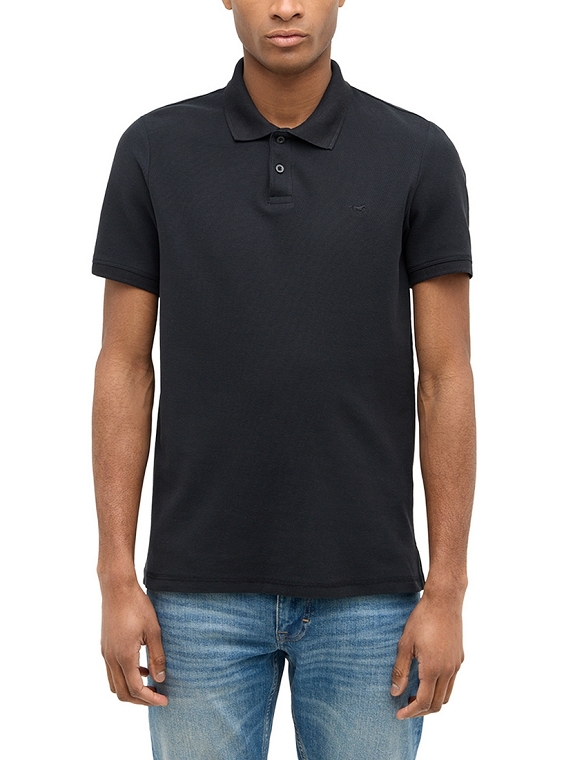 Polo Męskie Mustang Style Palco Black 1014694-4142