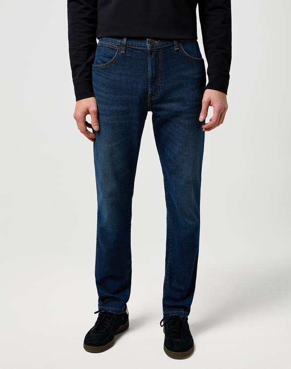 Spodnie Męskie Wrangler Larston Obsidian 112371372