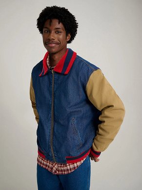 Kurtka Męska Wrangler Will Jacket Classic Blue 112378546