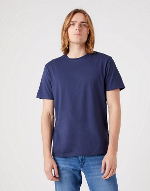 T-shirt Męski Wrangler 2 Pack Tee Navy W7G9DH114