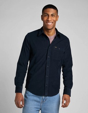Koszula Męska Lee Leesure Shirt Sky Captain L66NMRHY