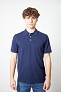 Koszulka Męska Wrangler Polo Shirt Black Iris 112378481