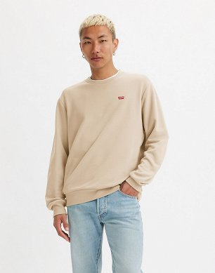 Bluza Męska Levi`s® Original Housemark Crewneck Sweatshirt Fog French Terry 35909-0057