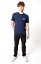 Koszulka Męska Wrangler Small Graphic Tee Navy 112378477