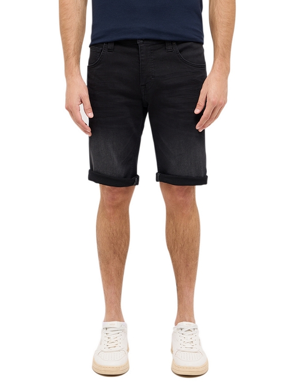 Szorty Męskie Mustang Style Chicago Shorts Z Denim Black 1016347-4000-803