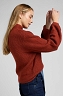 Sweter Damski Lee High Neck Knit Sweet Maple LV33HG81