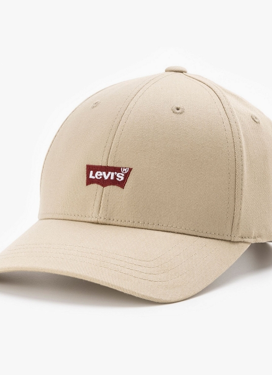 Czapka Męska Levi`s® Housemark Flexfit® Cap Regular Khaki D7723-0025