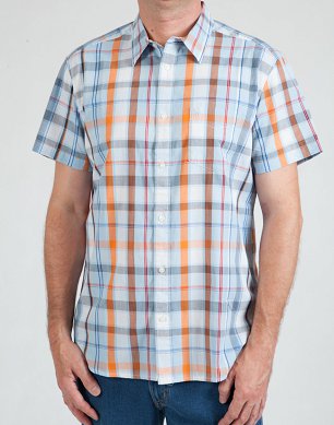 Koszula Męska Wrangler Ss 1pkt Shirt W5M44M989