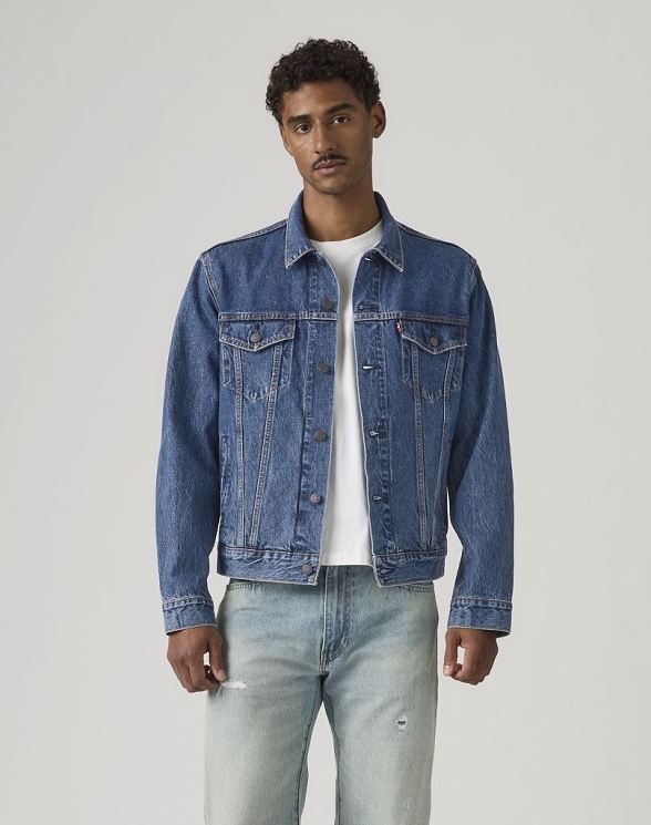 Kurtka Jeansowa Męska Levi`s® The Trucker Jacket Million Dollar 72334-0772