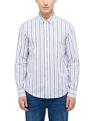 Koszula Męska Mustang Style Rawlins Green Multi Bold Stripe 1016470-12744