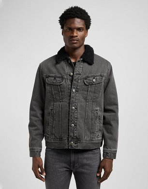Kurtka Męska Lee Sherpa Jacket Deep Obsidian 112370427
