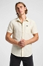 Koszula Męska Lee Ss Leesure Shirt Pioneer Ecru 112363814