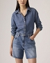 Szorty Damskie Levi`s® High Baggy Short Worn Memory Short A9311-0005