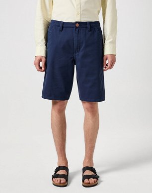 Szorty Męskie Wrangler Casey Chino Shorts Black Iris 112350681