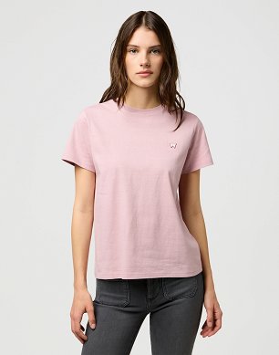 Koszulka Damska Wrangler Sign Off Tee Keepsake Lilac 112370740