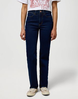 Spodnie Damskie Wrangler Straight Cosmit Corral 112371365