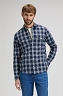Koszula Męska Lee Regular Shirt Mood Indigo Plaid 112376590