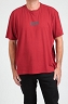 T-shirt Męski Wrangler Small Box Tee Rhubarb Red W7X2EEXRO